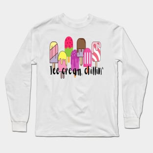 Ice Cream Chillin Long Sleeve T-Shirt